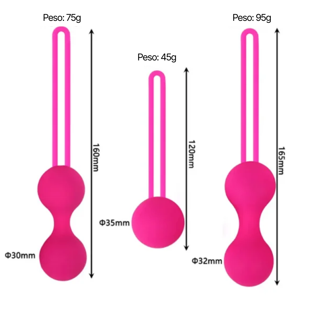 Set Bolas kegel Violet