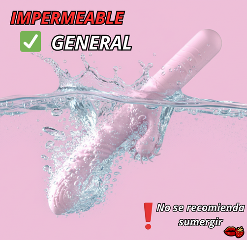 Vibrador y Lamedor de Doble Estimulación – Cuatri-Acción Recargable