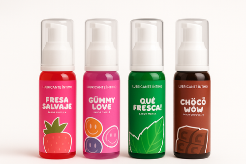 Lubricante Comestible Saborizado Bad Habits – Base Agua (60 ml)