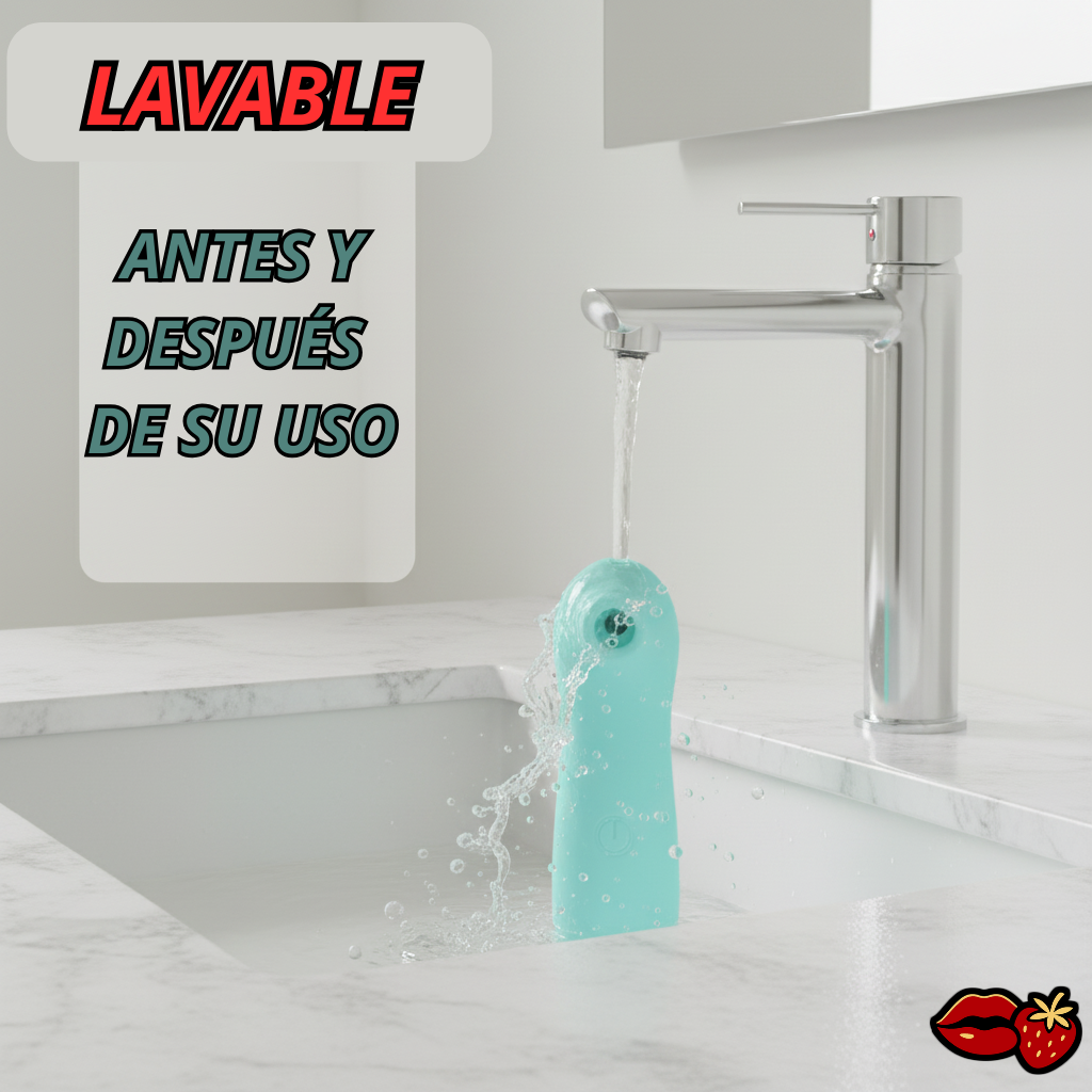 Insuflador Succionador Clítoris Y Pezones Basic Luv Turquesa