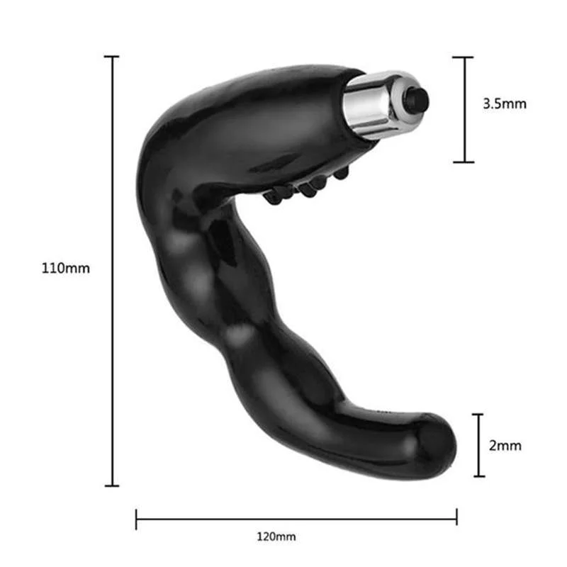 Vibrador anal Punto P y G