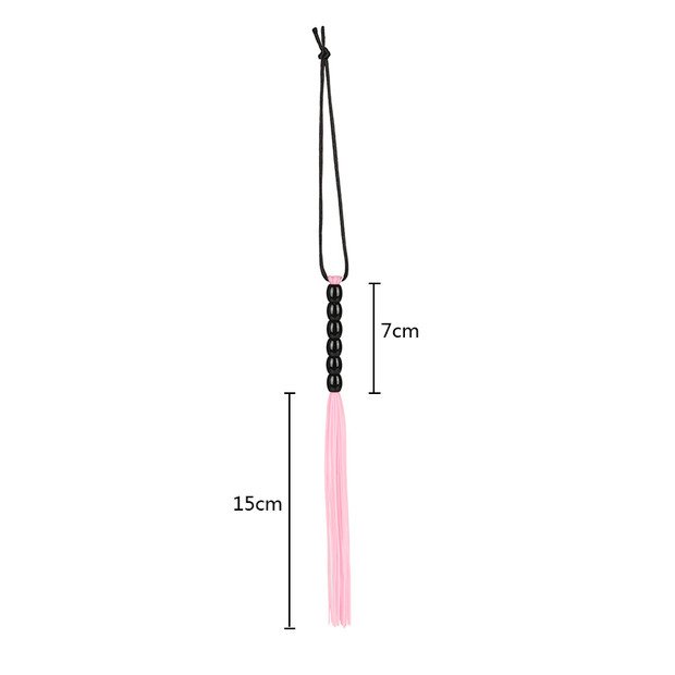 Mini látigo de goma