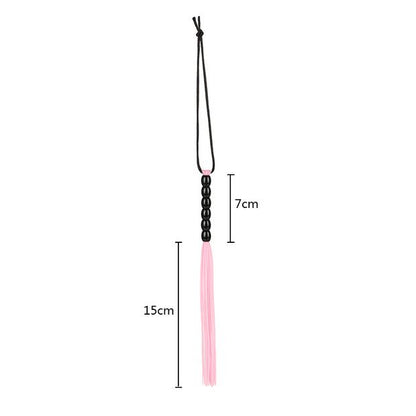 Mini látigo de goma