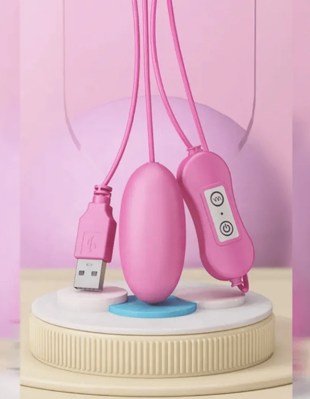 Huevo Vibrador USB LoveEgg – 10 Modos de Estimulación Ajustable