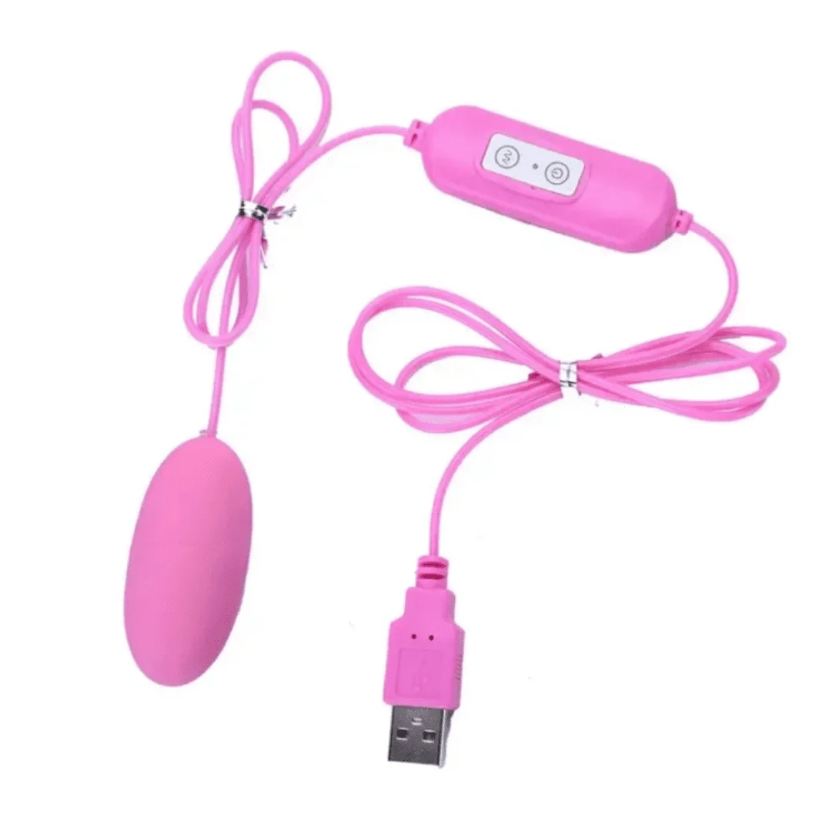 Huevo Vibrador USB LoveEgg – 10 Modos de Estimulación Ajustable