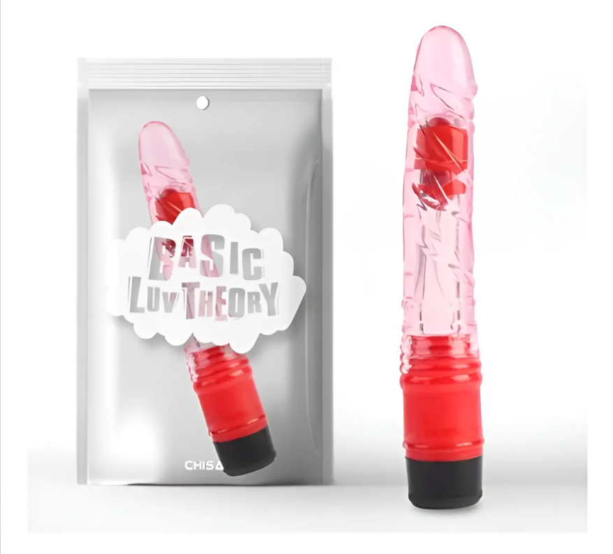 Dildo Vibrador Ben Basic Luv Theory CHISA – Textura Flexible y Vibración Regulable