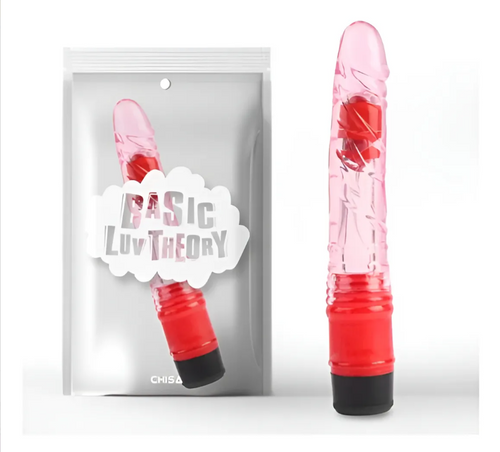 Dildo Vibrador Ben Basic Luv Theory CHISA – Textura Flexible y Vibración Regulable