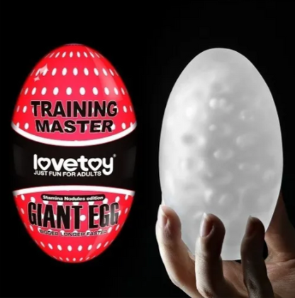 Masturbador Masculino LoveToy Gigante Egg – Textura Realista