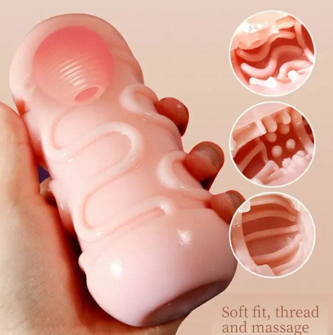 Masturbador Masculino Supertight – Textura Interna y Esfera Extraíble