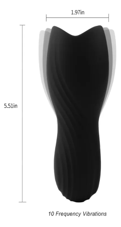 Masturbador Masculino Vibrador Mx Chisa Succión Realista