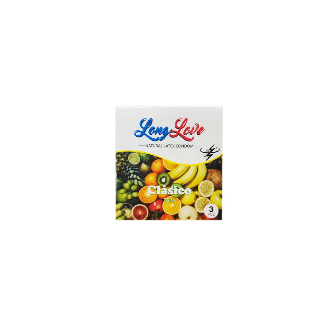Caja Preservativos Sabores Longlove