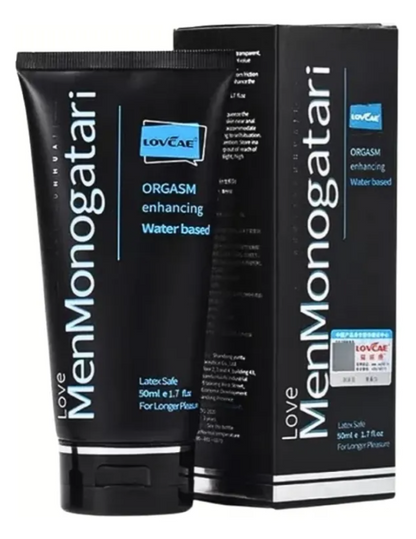 Lubricante Anal y Vaginal Love Monogatari – Base Agua, Larga Duración (50 ml)