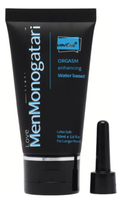 Lubricante Anal y Vaginal Love Monogatari – Base Agua, Larga Duración (50 ml)